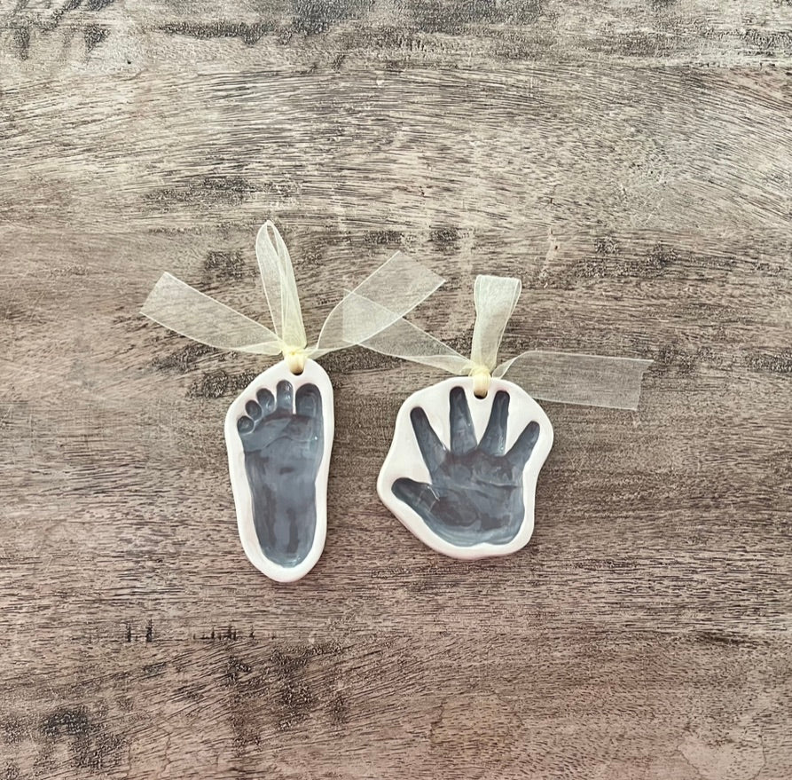 Hand and Footprint Ornament Kit