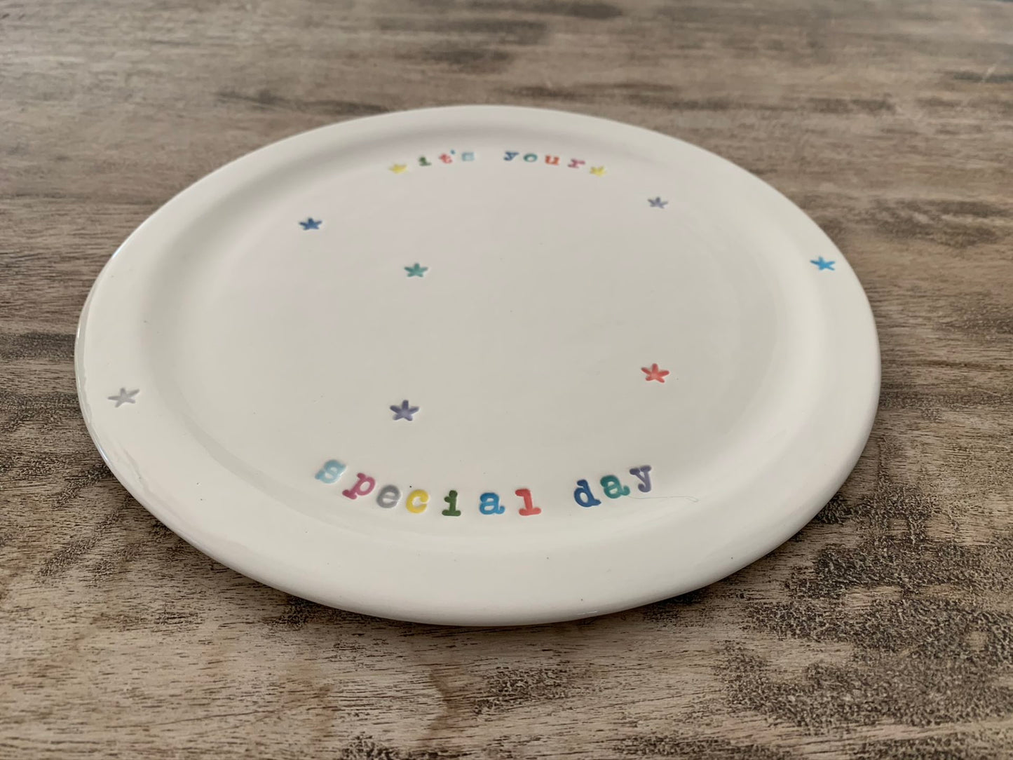 Personalized Family Celebration Plate