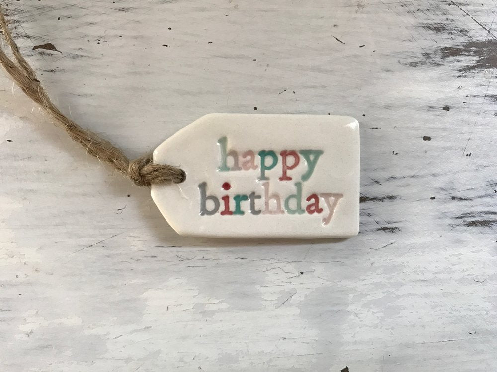 Happy Birthday Tag