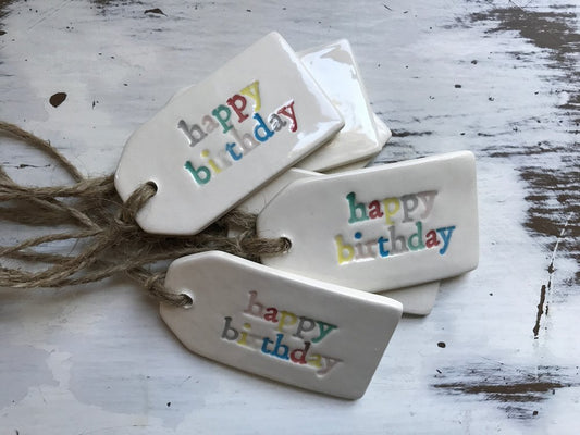 Happy Birthday Tag