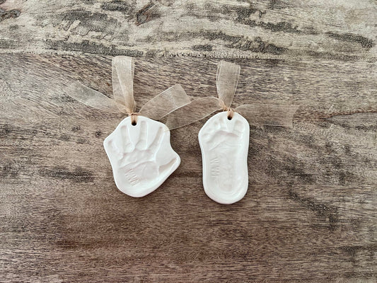 Hand and Footprint Ornament Kit