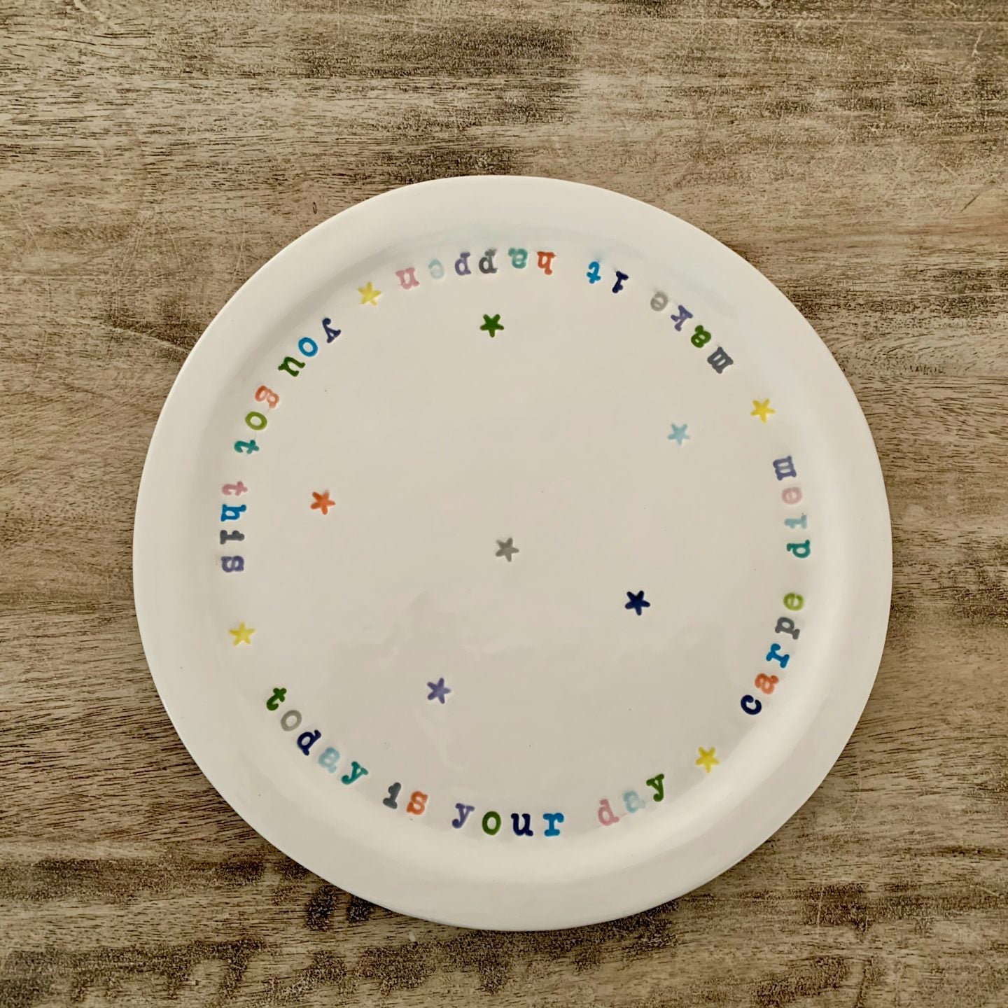 Personalized Family Celebration Plate