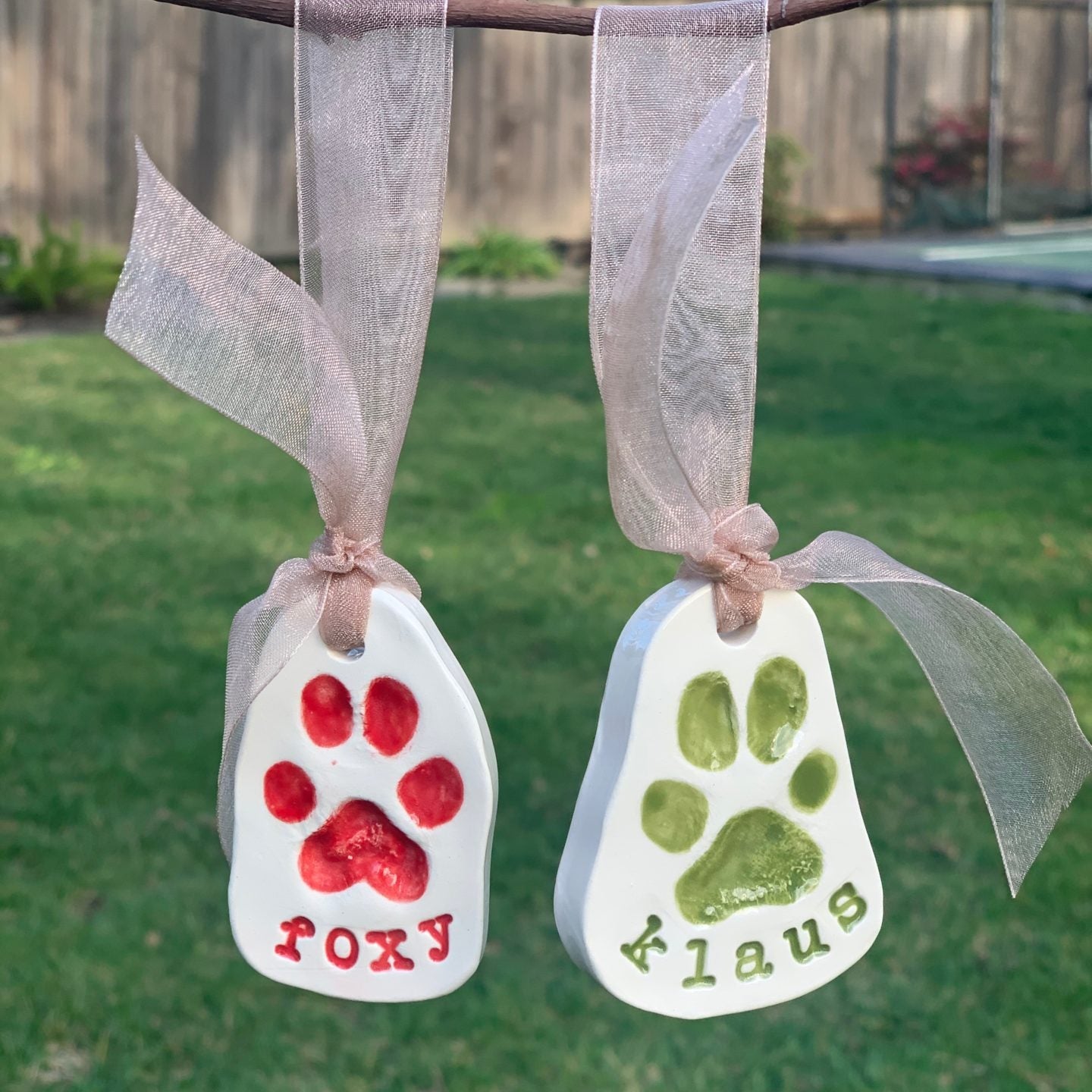 Single Paw Ornament