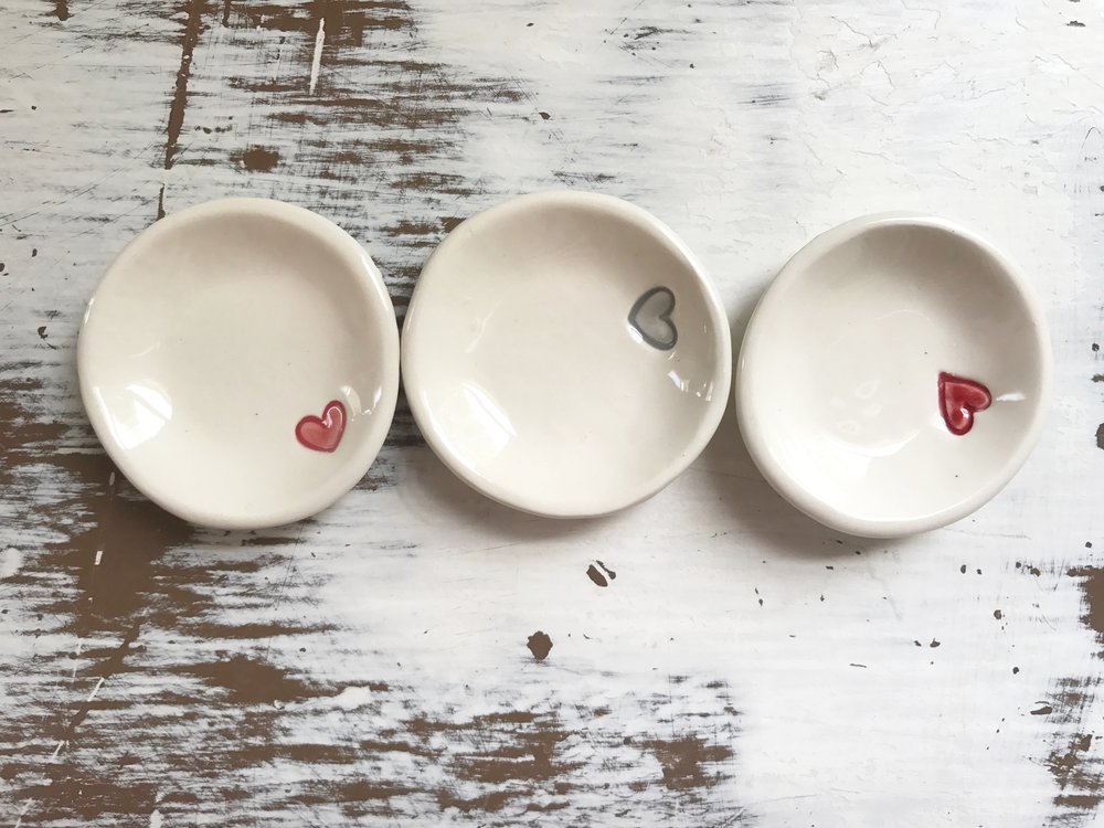 Mini Heart Trinket Dish