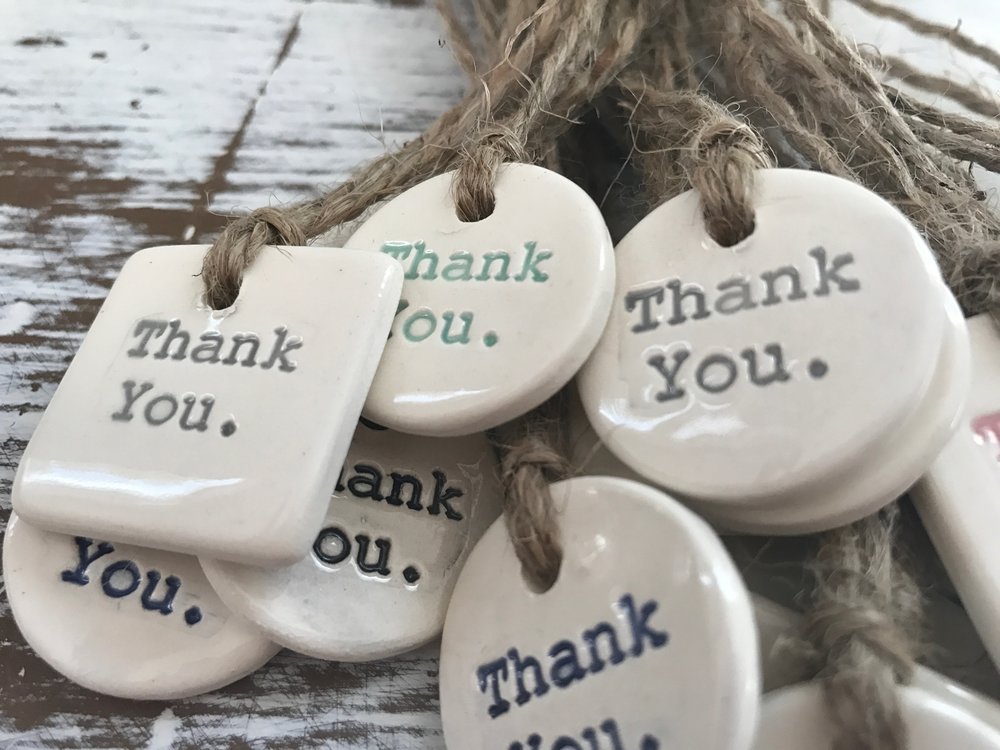 Thank You Tag (Set of 5)