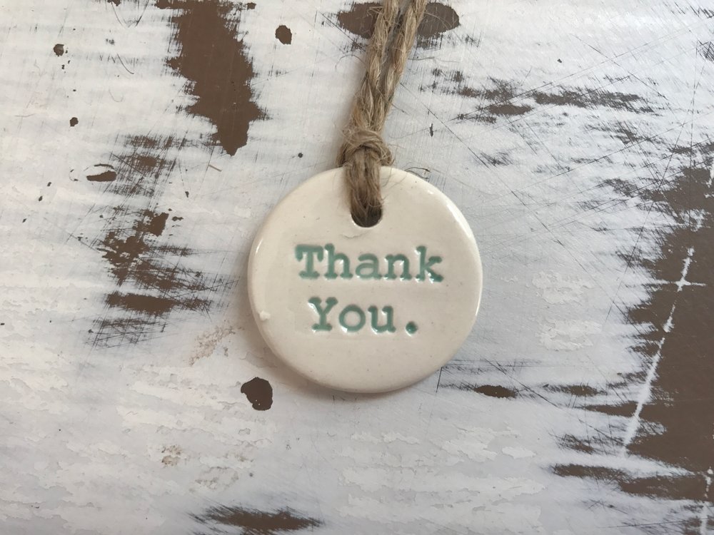Thank You Tag (Set of 5)