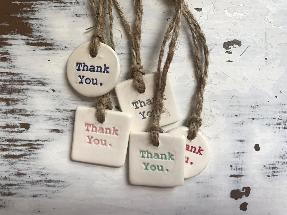 Thank You Tag (Set of 5)