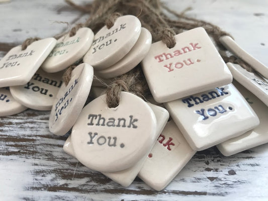 Thank You Tag (Set of 5)
