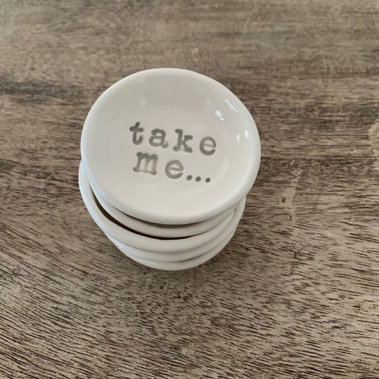 Pill dish, vitamin dish, mini trinket dish