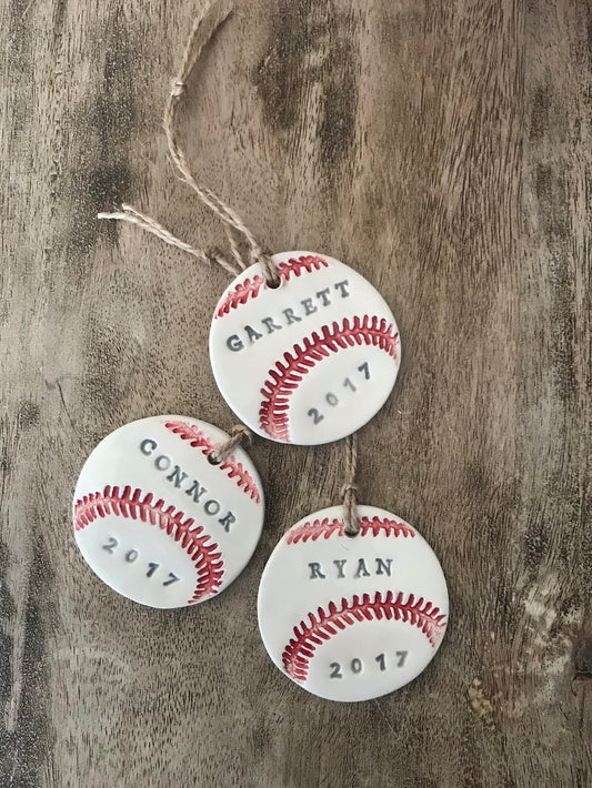 baseball ornament
