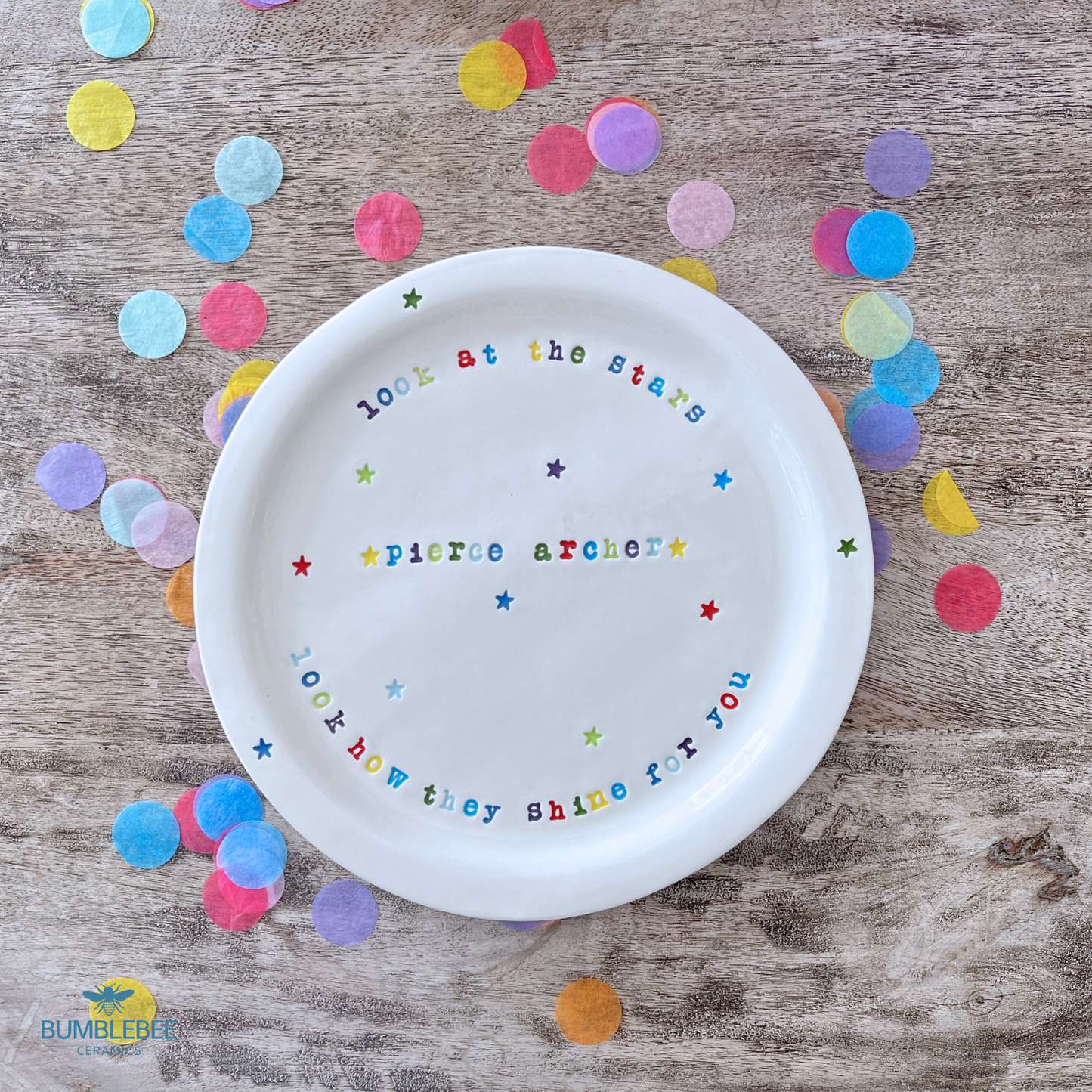 Personalized Family Celebration Plate