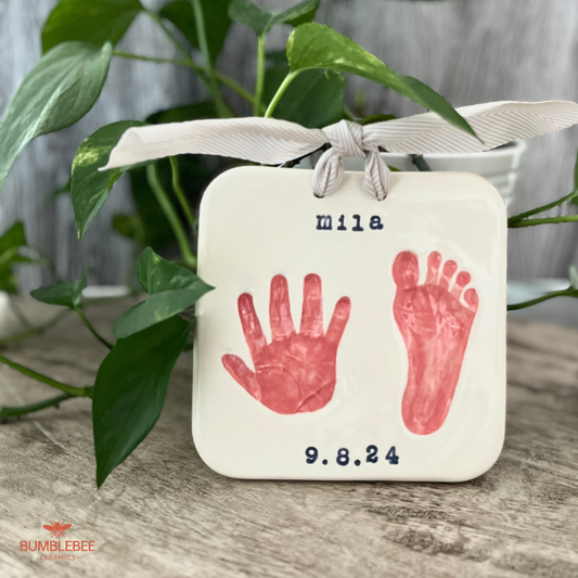 Double Ceramic Keepsake