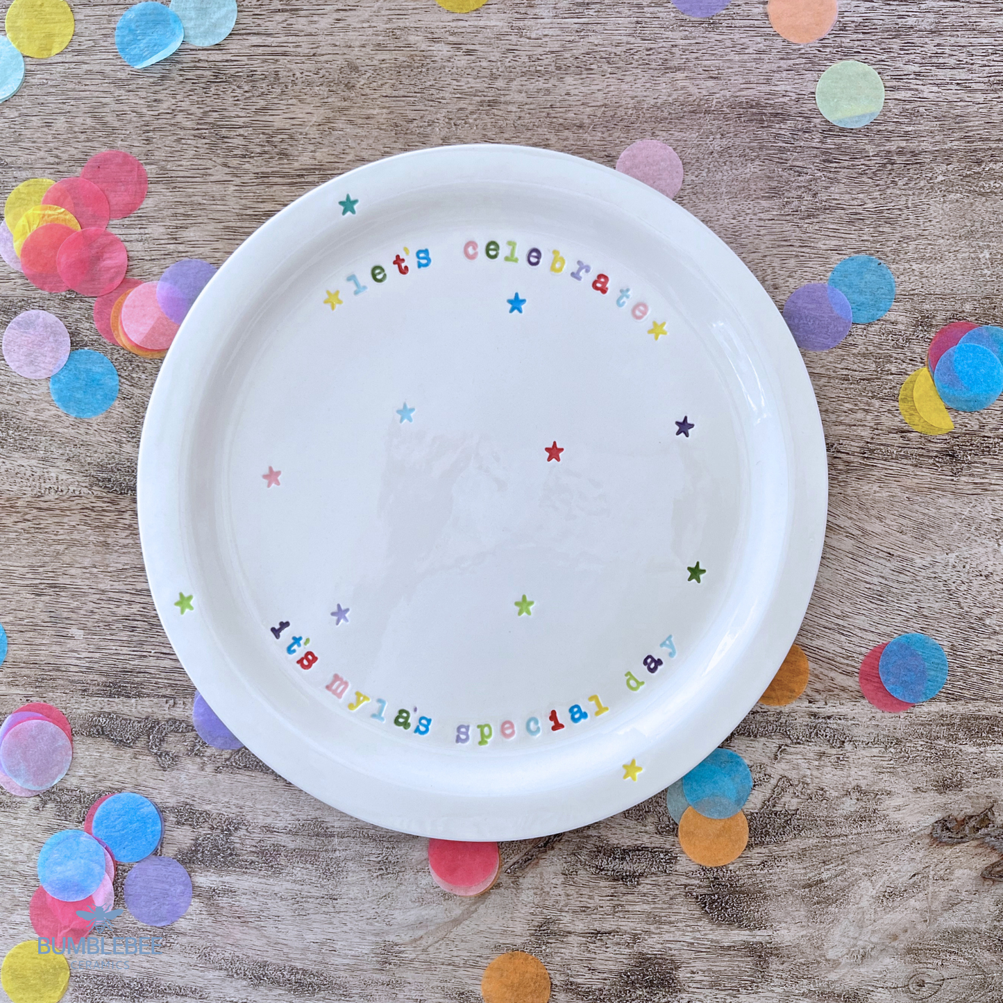 Personalized Family Celebration Plate