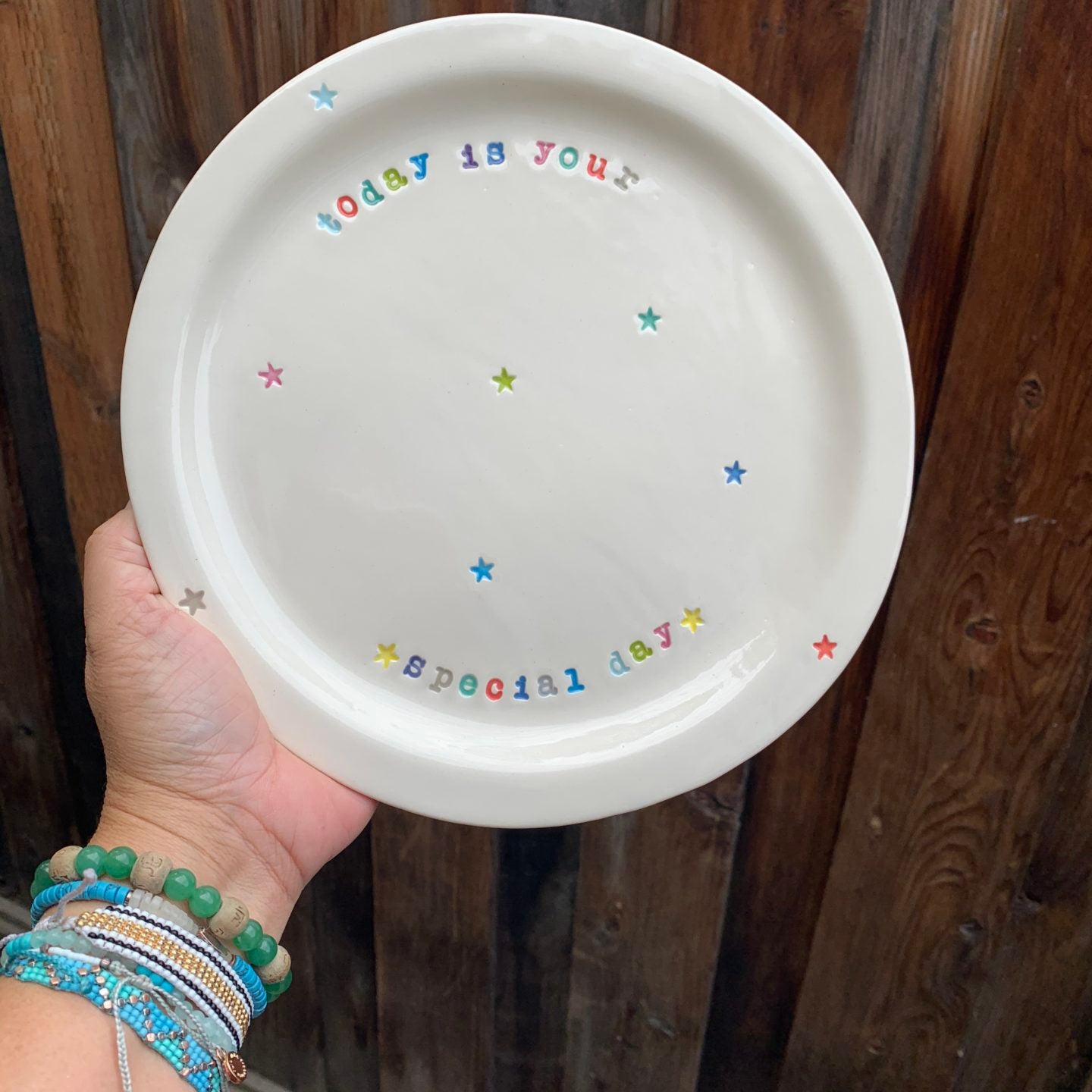 Today Is Your Special Day Celebration Plate