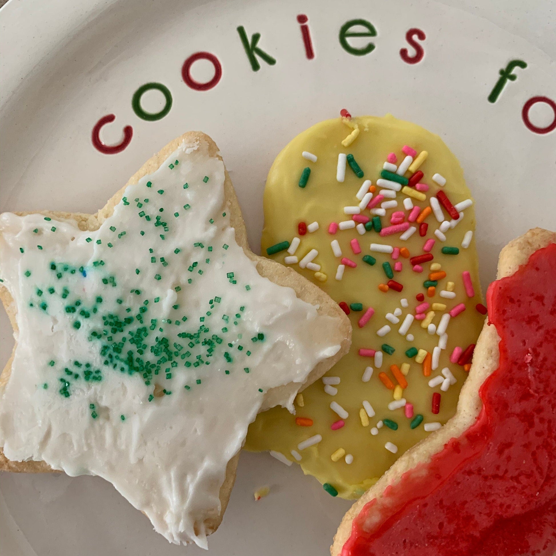 Cookies For Santa Plate, Custom Santa Plate, Christmas Plate, Holiday Plate, Christmas in July